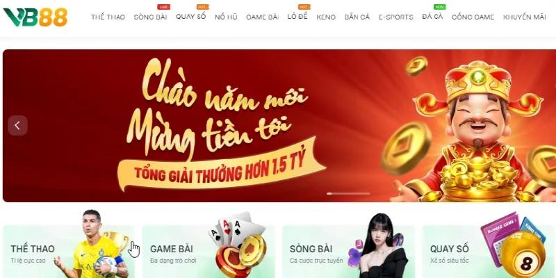 Các chương trình khuyến mãi VB88 nhằm tri ân người chơi