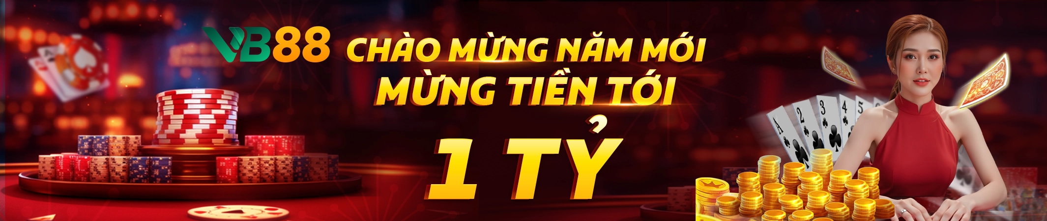 Chào mừng năm mới mừng tiền tới 1 tỷ tại VB88