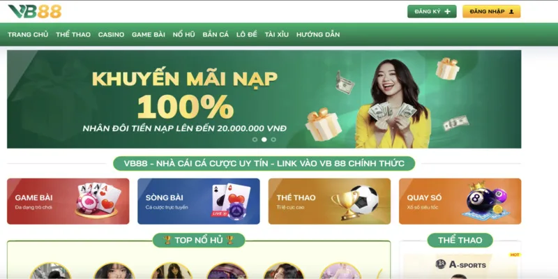 Xóa tan nỗi lo Website nhà cái VB88 bị chặn truy cập Xóa tan nỗi lo Website nhà cái VB88 bị chặn truy cập
