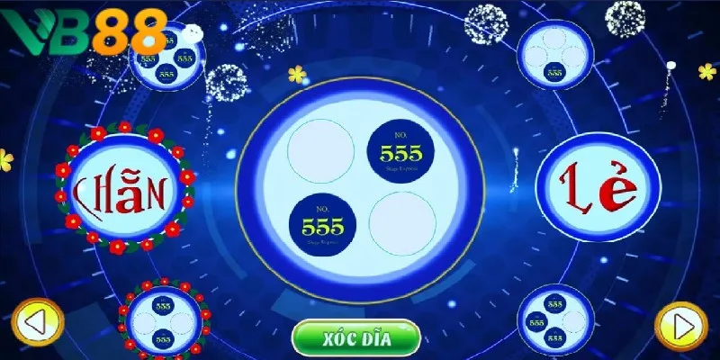 Luật chơi xóc đĩa VB88 đơn giản
