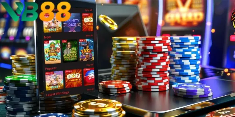 Sảnh casino VB88 sở hữu kho game sống động và phong phú