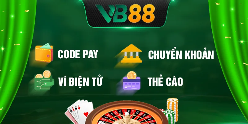 Rút tiền VB88 miễn phí hỗ trợ nhiều hình thức